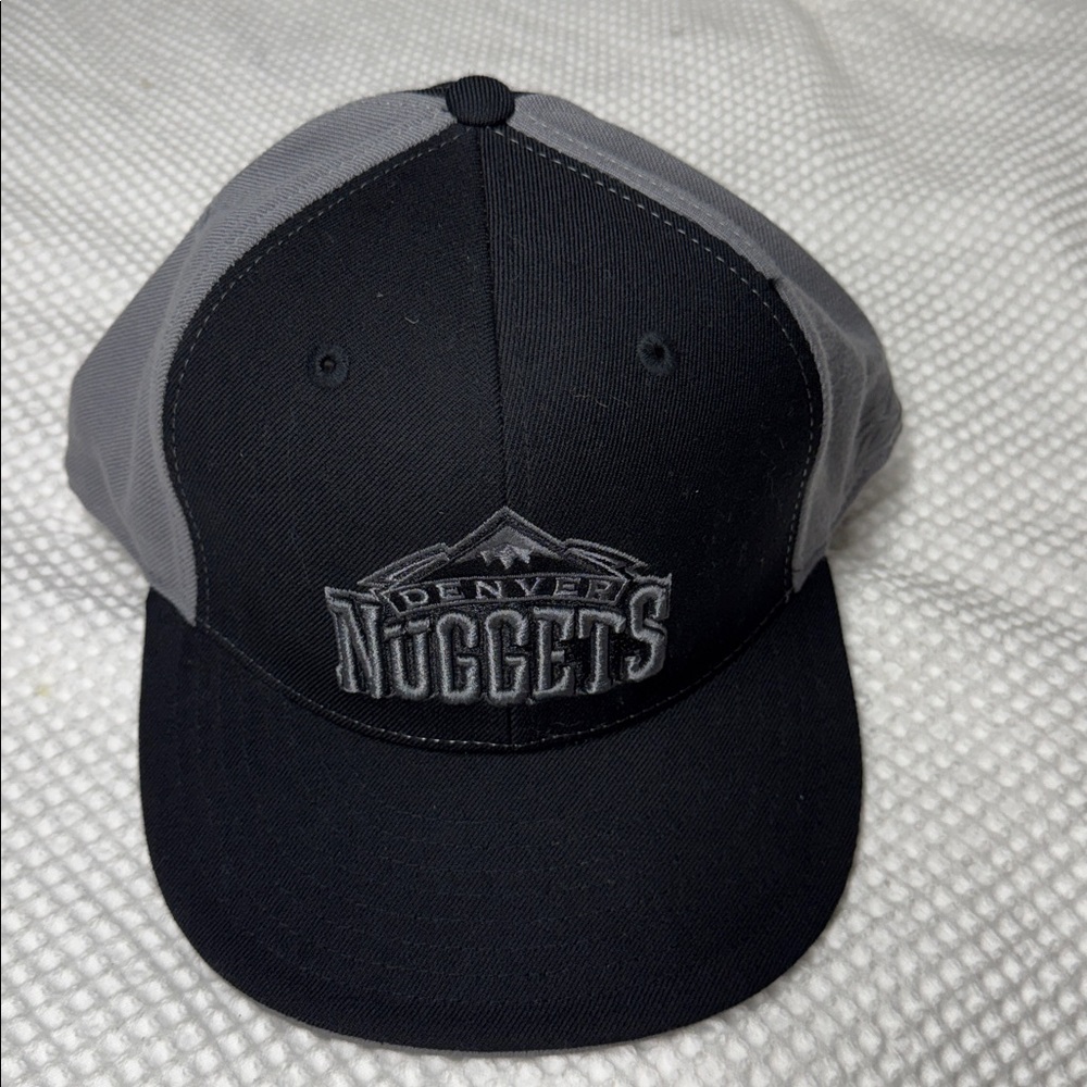 Reebok Black & Gray Wool NBA - Denver Nuggets Men's Cap - 7-7/8